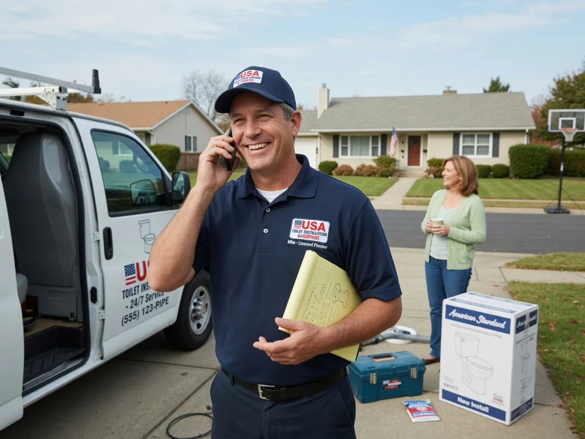 Toilet Installation Coopersville, MI FAQs
